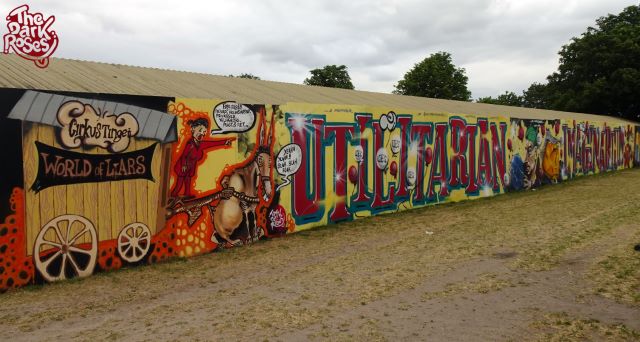 ★ UTILITARIAN IMAGINARIUM ★ by Aim 1, Avelon 31, DoggieDoe, Farm, Motus, Miles and Noiz... gueststar Ørva - The Dark Roses - Roskilde Festival, Roskilde, Denmark 26-27. June 2023